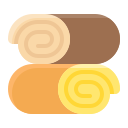 pastel de rollo icon