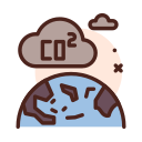 nube de co2 icon