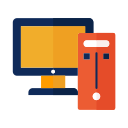 computadora de escritorio icon