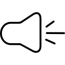 lautsprechersymbol icon