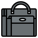 Attache case icon