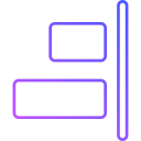 alineación derecha icon