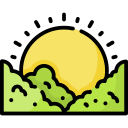 puesta de sol icon