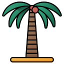 Árbol de coco icon