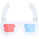 gafas 3d icon