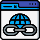 enlace web icon