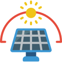 paneles solares icon