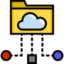 carpeta de la nube icon