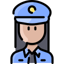 mujer policía icon