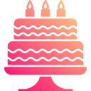 pastel de boda icon