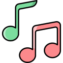 notas musicales icon