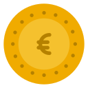 moneda euro icon