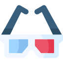 gafas 3d icon