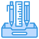 materiales escolares icon