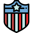 escudo de estados unidos icon