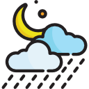 lluvia nocturna icon