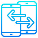 transferencia de datos icon