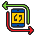 transferencia de datos icon