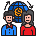 cambio de dinero icon