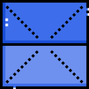 línea diagonal icon