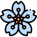 flor de cerezo icon