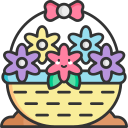 canasta de flores icon