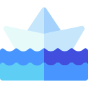 barco de papel icon