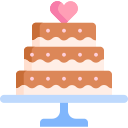 pastel de boda icon