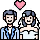 pareja de boda icon