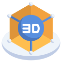 diseño 3d icon