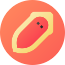 gusano plano icon