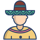 hombre mexicano icon