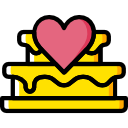 pastel de boda icon