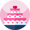 pastel de boda icon