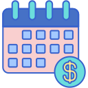 calendario mensual icon