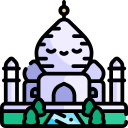 taj mahal icon