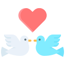 pájaros del amor icon