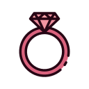 anel de diamante 