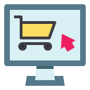 las compras en línea icon