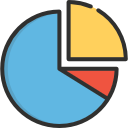 gráfico circular icon