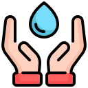 ahorrar agua icon