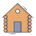 casa de madera icon