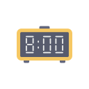 reloj digital icon