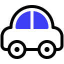 Toy car icon