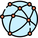 globales netzwerk icon