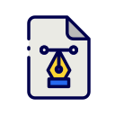 archivo vectorial icon