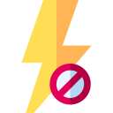 flash apagado icon