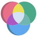 diagrama de venn icon