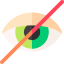 ojos cerrados icon