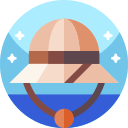 sombrero de explorador icon